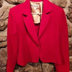 Danny & Nicole Women's Red Blazer